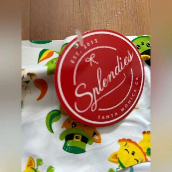 Stylish Cartoon Print Women's Panties - Green and White - Picture 2 of 6